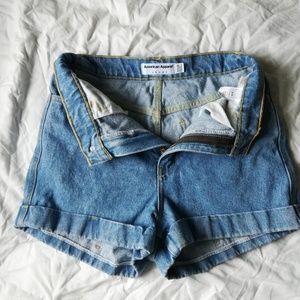 Blue Jean denim shorts